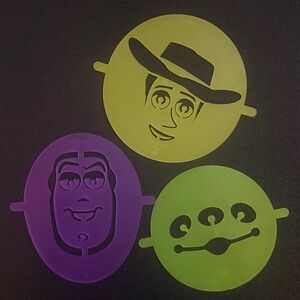 Toy Story Pancake Stencils